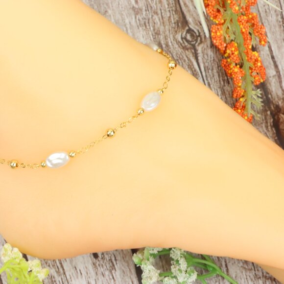 "Dainty Anklet for Women – Elegant Everyday Jewelry & Perfect Gift | MLCRC2168 - Picture 2 of 10